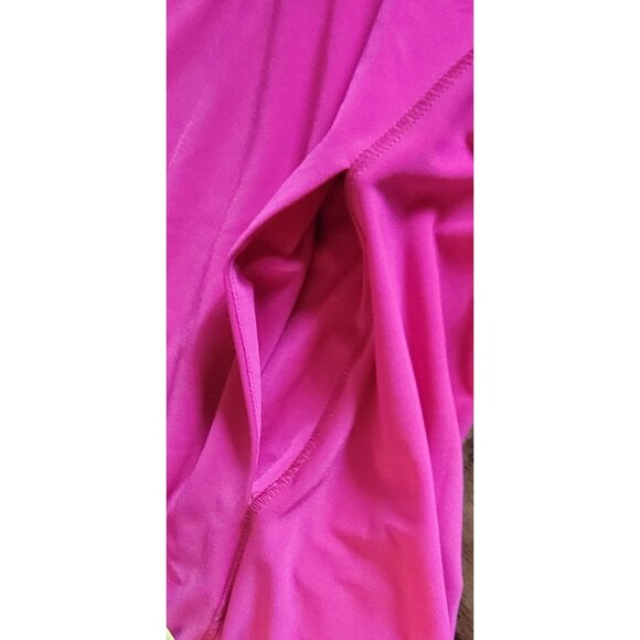 SYMPLI Canada Tunic Top 3/4 Sleeve Pockets Pink Size 8 Energy Slouch Fuschia - Picture 9 of 10